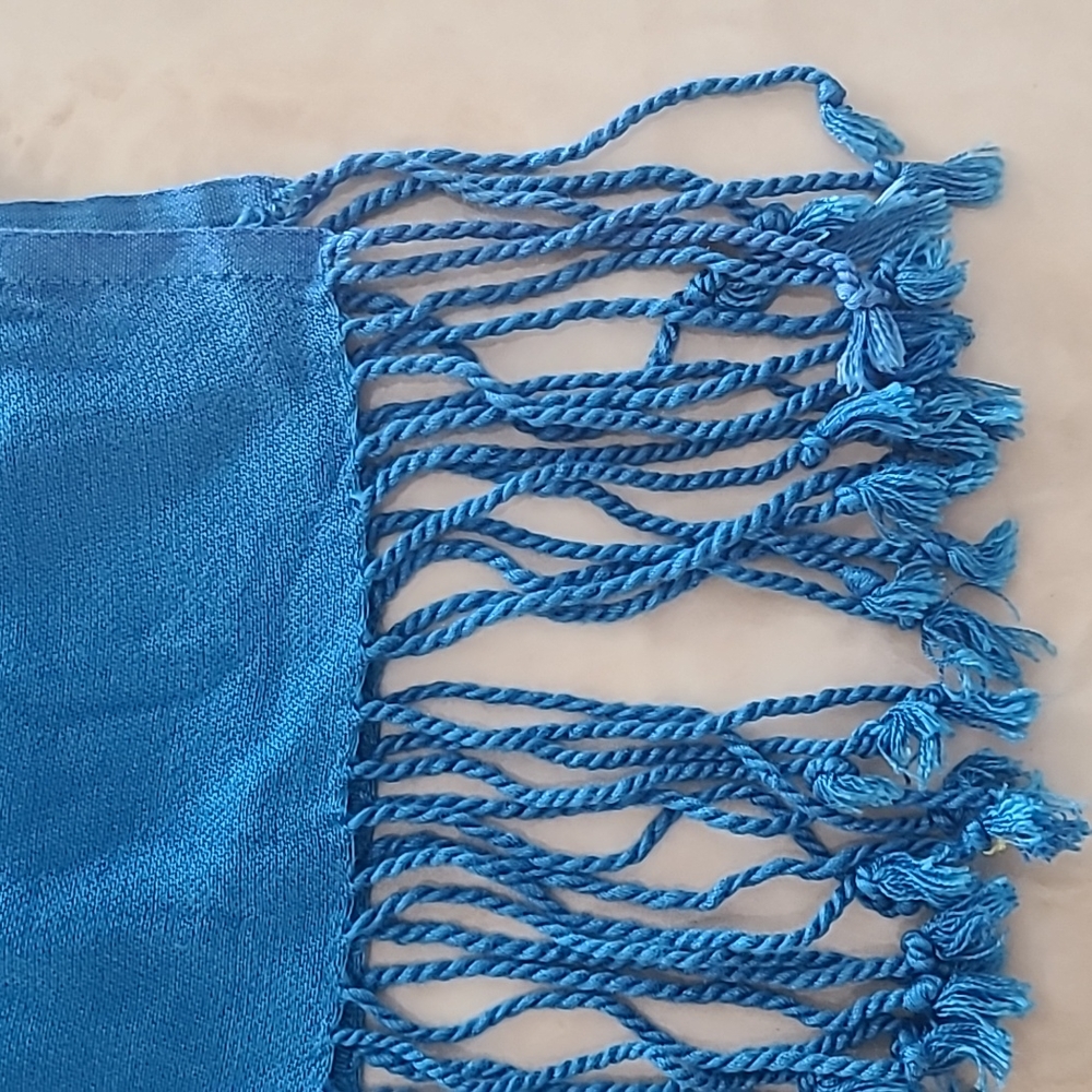 Blue Scarf - Picture 2 of 4